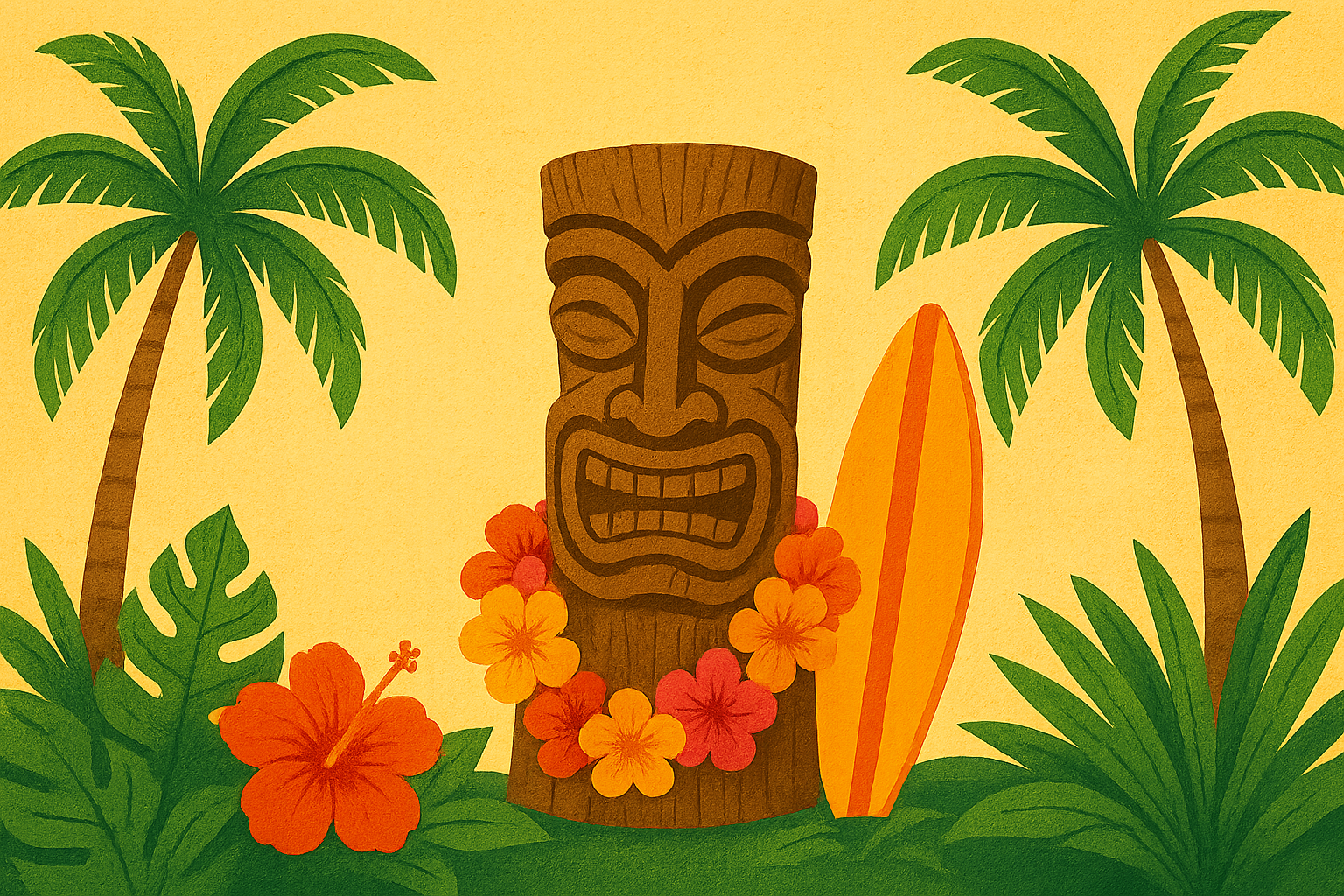 Hawaiian Decorations