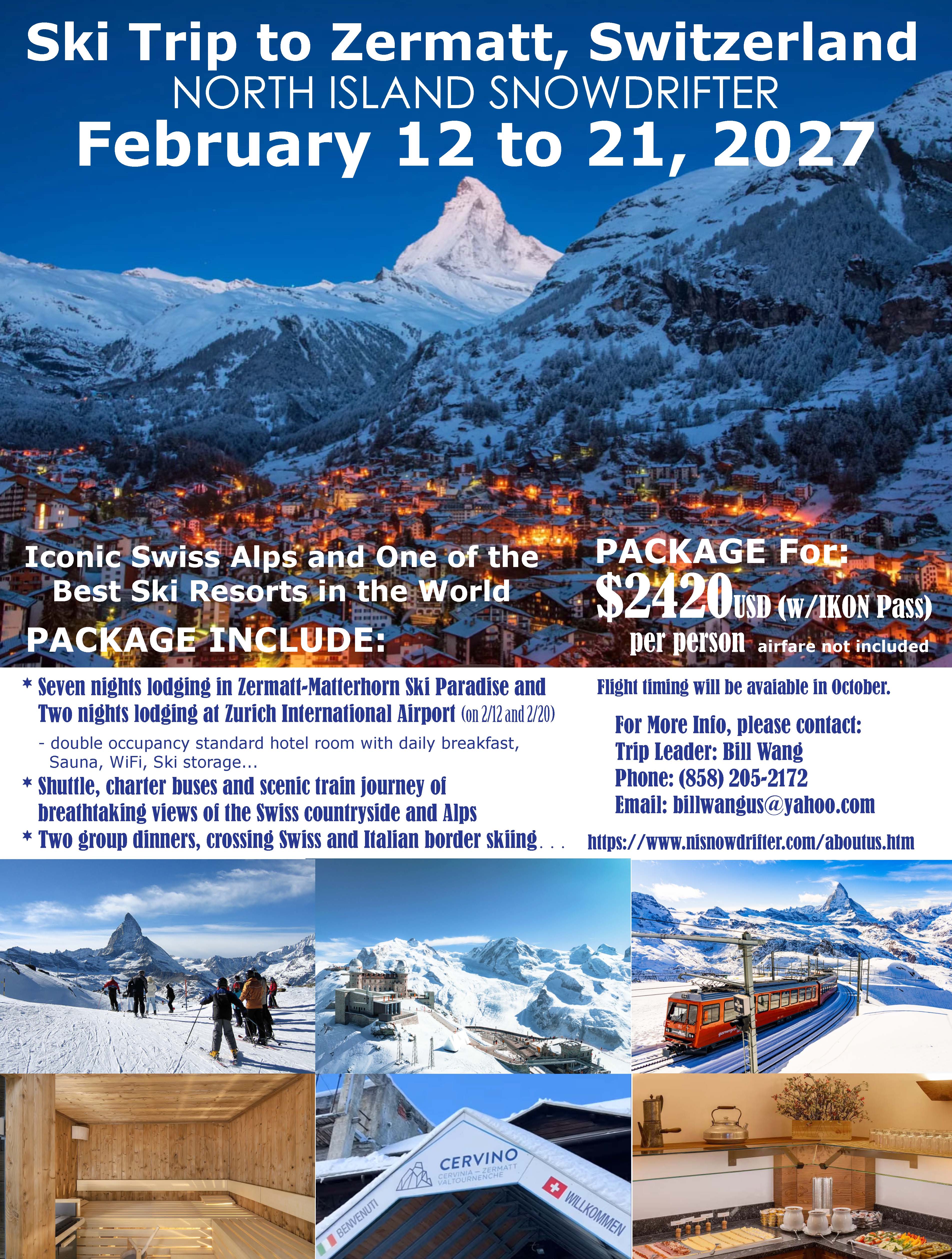 Zermatt 2027 Flyer